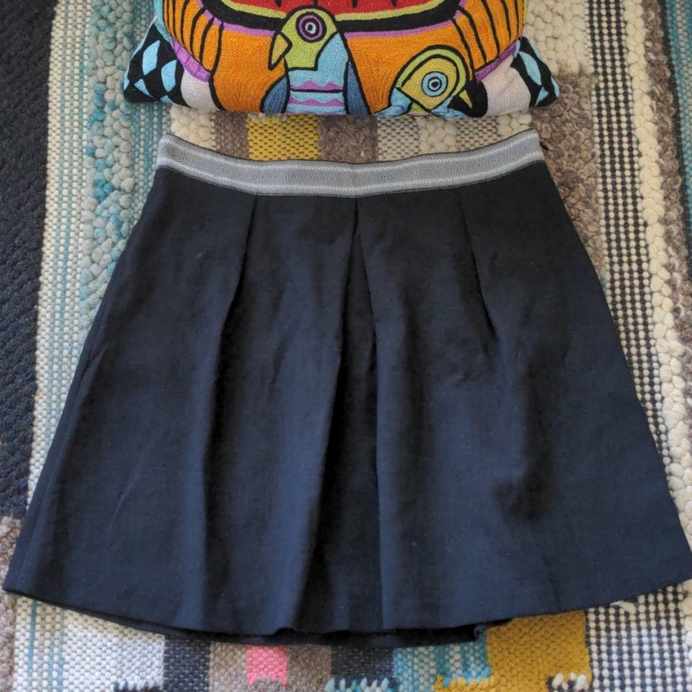 THE LIMITED Skater Skirt Charcoal size S NWT